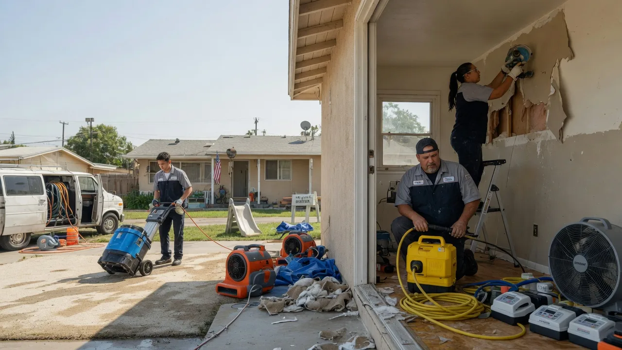 Water Damage Restoration in Evansville, WY near me
